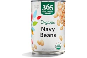 365 EVERYDAY VALUE 365 by Whole Foods Market, Beans Navy Organic, 15.5 Ounce