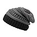Womens Men Knit Winter Stretch Thick Slouch Beanie Hats Chunky Skull Caps