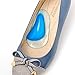 Dr. Foot's Arch Support Insoles for Flat Feet, Relieve Pain from Plantar Fasciitis, PU Gel Orthopedic Orthotic Insoles-2 Pairs(Upgrade-Blue)