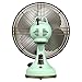 Vornado Silver Swan Alchemy Oscillating Vintage Fan, Seafoam