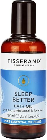 Tisserand Sleep Better Bath Oil Lavender Jasmine Sandalwood 100ml view 4