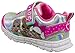 L.O.L Surprise! Girls Sneakers, Light Up Athletic Sneaker, Merbaby Queen Bee and Deva, Pink White, Size 12