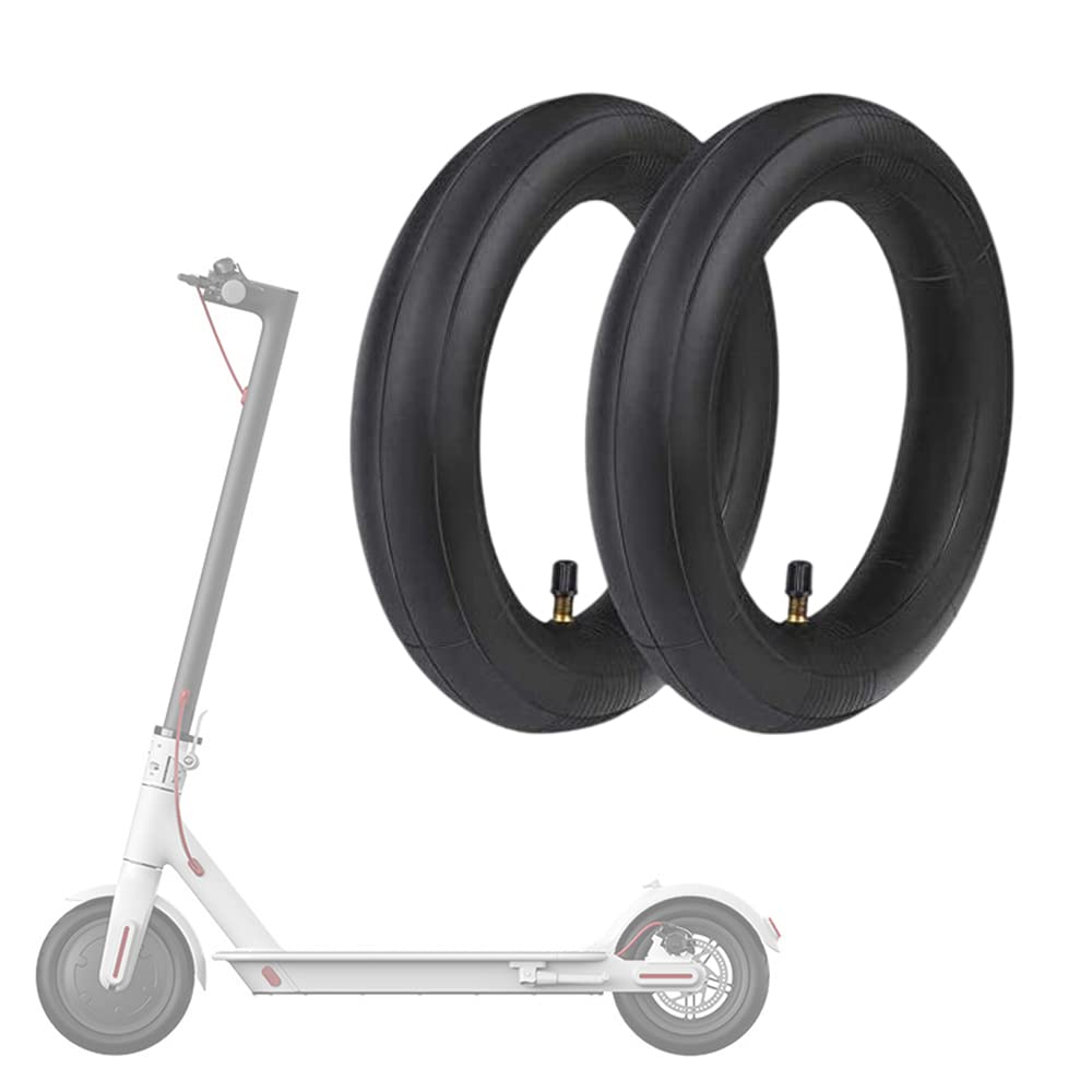 FEC GLDYTIMES 8.5 Inch Inner Tubes 8 1/2 inch Thicken Inner Tube Replacement for Xiaomi M365/Pro/GXL V2 Electric Scooter (Pair), Black