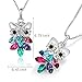 TOJEAN Mothers Day Gifts 'Owl of Minerva' Necklace Women Jewelry Pendant Made with Swarovski Crystal, Birthday Gift for Her