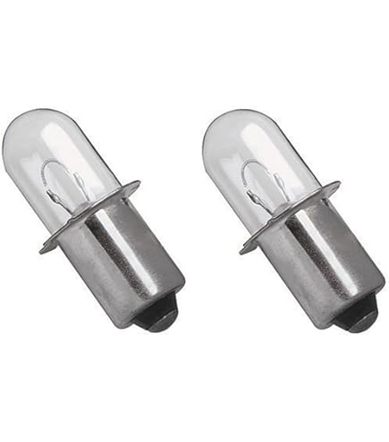 MaxLLTo 2 Pack 49-81-0030 18 Volt Flashlight Replacement
