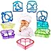 SASRL Sandwich Cutters - Set of 9 Crust & Cookie Cutters - Dinosaurs, elephants, butterflies, five-pointed star, puppy , quadrilateral, puzzles, car, love