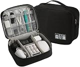 HCFGS Travel Cable Organiser Bag Electronics Accessories Case Black Universal view 2