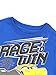 Disney Cars 3 Boys Short Sleeve Tee (4T, Win Blue)