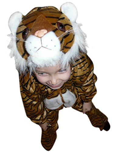 Fantasy World Tiger Halloween Costume, Fancy Dress Up, Sizes: 12mths-9, F14