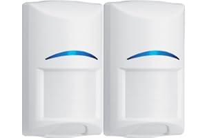 BOSCH SECURITY VIDEO Blue Line Gen Pir Motion Detector, 2 Pack, Blue, 40ft Range, Wall Mount, 94° Field of View, 7-layer Pattern Lookdown Lens