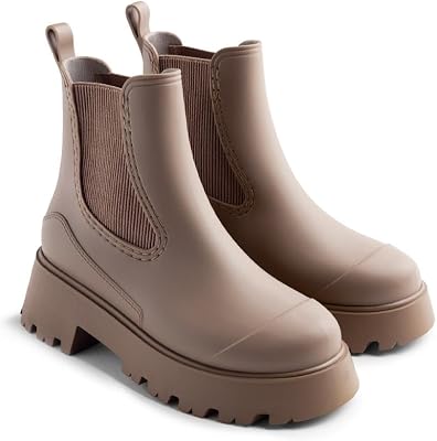 Femme Belding Botte de Pluie, Taupe, 37 EU