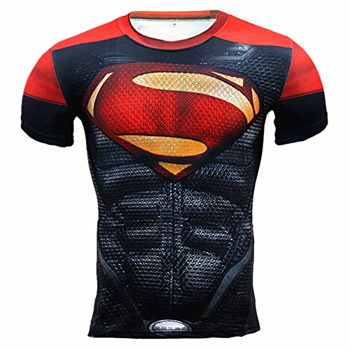 COOL Mens Super Men Logo Suit Up Sublimated Costume T-shirt