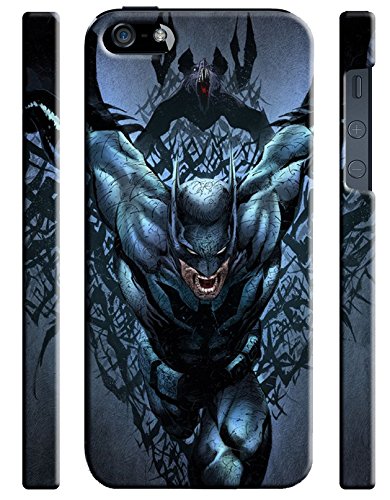 Batman & League of Justice for Iphone 5 5s Hard Case Cover (Bat23)