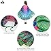 iROLEWIN Kids Fairy Peacock Butterfly Wings Costume - Girls Princess Dress Up Kit Role Play Party Games