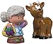 Fisher-Price Little People Grandma Helen & Goat Figures