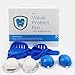 Value Protect Pro Custom Teeth Night Guard - Professional Mouth Guard for Grinding Teeth & Bruxism (Upper)