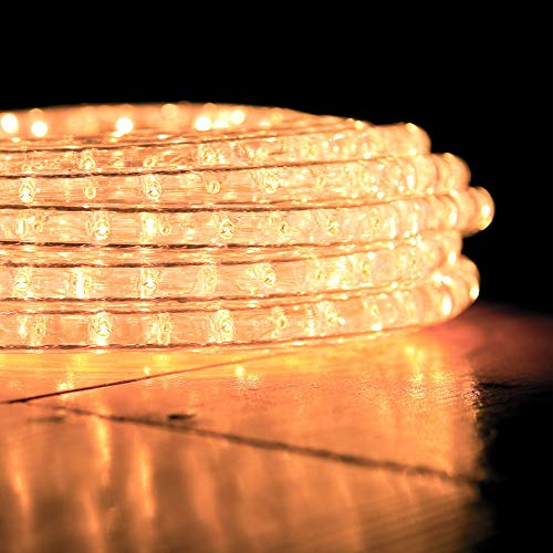 NOMA 30 Ft Rope Light Incandescent Plugin, Connectable, Indoor