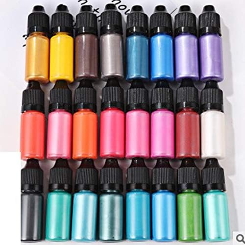 Nowakk Handmade, Crystal Epoxy, Uv Resin Glue, Pearlescent Coloring, Dye, Colorant Pigment,Handmade Craft, Art Tool
