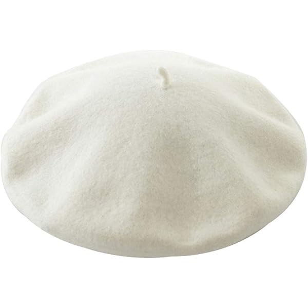 9217 Felt White Carrot Hat Casual Wool Beret Classic French Artist Beanies Wool Beret Hat French Cap Winter Artist Painter One Size, 1  main image 2