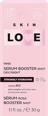 Bielenda SKIN LOVE Pink Booster Shot Serum 30g Hydrating Daily Care Day Night view 4