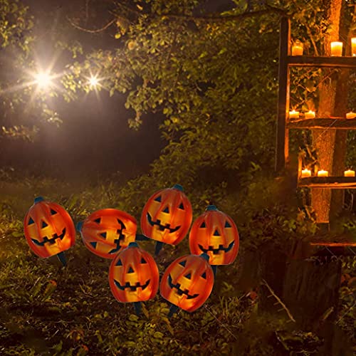 Vanthylit 4PK Halloween Pathway Light with 20LT Clear Bulbs Lights