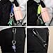 EOTW Paracord Keychain with Carabiner Military Braided Lanyard Utility Survival Lanyard King Ring Hook for Keys Knife Flashlight for Outdoor Camping Hiking Backpack 4Pack