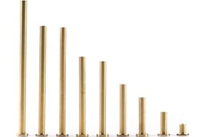 HNMFIT Golf 0.335'' Brass Tip Plug Weights for Graphite Shaft 1/2/3/4/5/6/7/8/9/10g Options 10pcs/Package