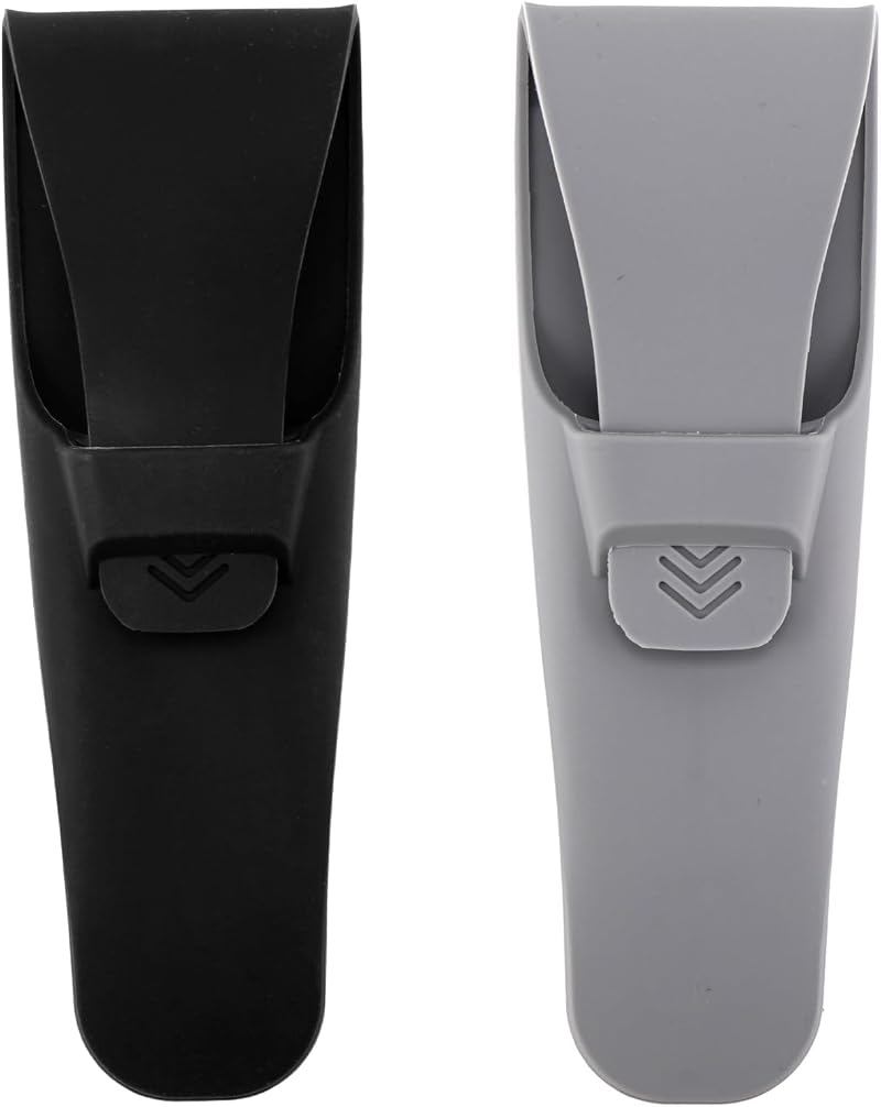 JUGCUT 2pcs Silicone Shaver Case Portable Waterproof Manual Razor Holder Travel