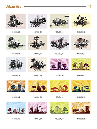 image for Clipart deSIGN USA Urban Art 1-2 Backgrounds Bundle-Vector Clip Art Im