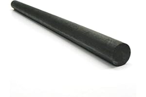 GRAPHTEK Superfine Molded Graphite Rod, 0.5"OD x 12"L, Pack of 2