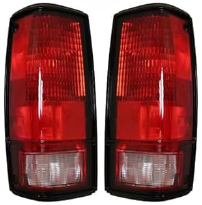 Amazon.com: Chevrolet S10 Tail Lights - Left & Right Rear / back Tail