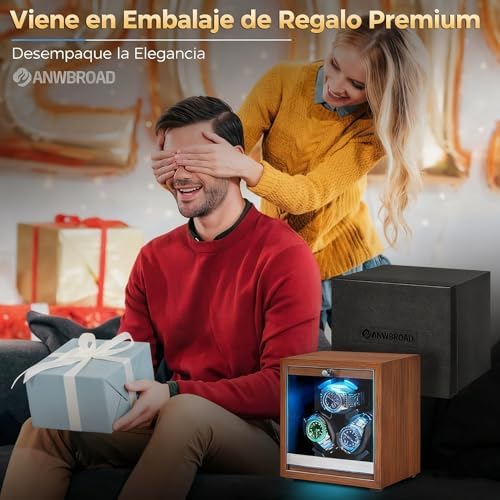 Caja Relojes Automáticos para 3 Relojes