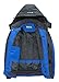 GEMYSE Men's Windproof Ski Jacket Warm Raincoats Snowboarding Hooded Parka With Multi-Pockets (Blue,Large)