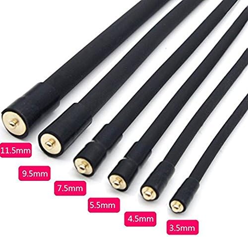 Dreamhomead Electric Shock Silicone Urethral Plug Beads with 6 PCS Set