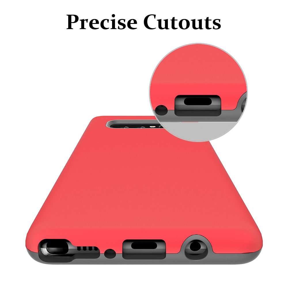 Note 8 Case, Galaxy Note 8 Case, MagicSky Slim Corner Protection Shock Absorption Hybrid Dual Layer Armor Defender Protective Case Cover for Samsung Galaxy Note 8 (Red)