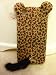 3D Charming Smile Cat Classic Cute Lovely Special Party Plush Leopard Tail Ear Cat Case Cover For ZTE Max N9520 (Boost Mobile)