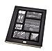 Kleer-vu Photo Album Suedeleather Collection, Holds 500 4x6 Inches Photos, 5 Per Page - Black