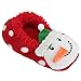 Co-zees Childrens/Kids 3D Christmas Novelty Slippers With Grips