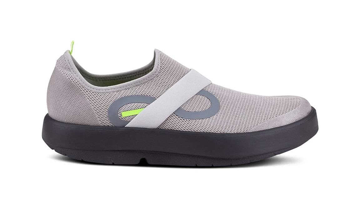 Amazon.com: Men's Oofos OOmg Low Slip-On Recovery Shoe - Color: Black/Grey (Regular Width 