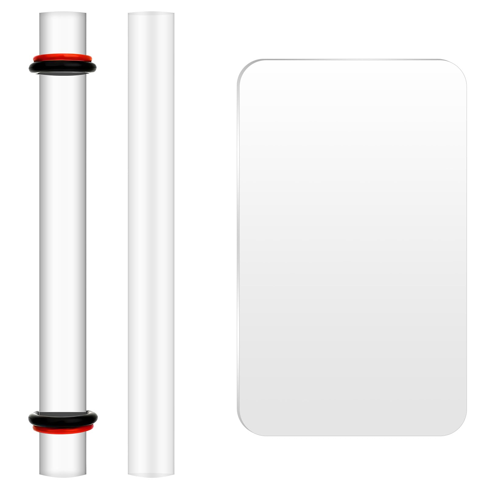 Polymer Clay Fimo Kit, Including 2 Acrylic Clay Rollers, with Acrylic Board for Clay Molding and Sculpting Tools, Used for Shaping DIY Clay Crafts and Reshaping Clay