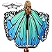 Halloween Hooded Capes Cloak for Women with Hooded and halloween Scary Light up Mask Set for Costumes Party Cosplay (Blue)