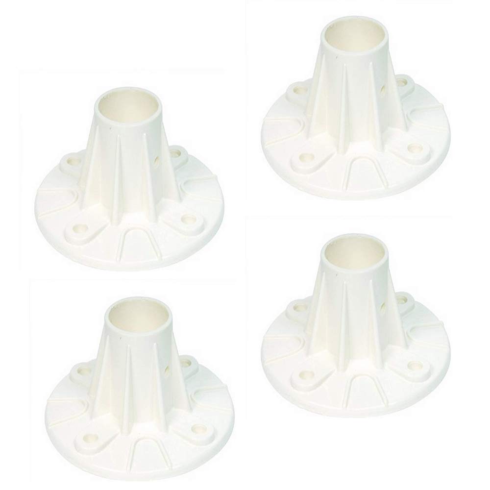 S.R. Smith 75-209-5865 Deck-Mounted Anchor Flange Kit for Pools, Plastic