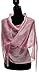 Shawls and Wraps for Evening Dresses, Wedding Shawl Wrap Fringes Scarf for Women Pink
