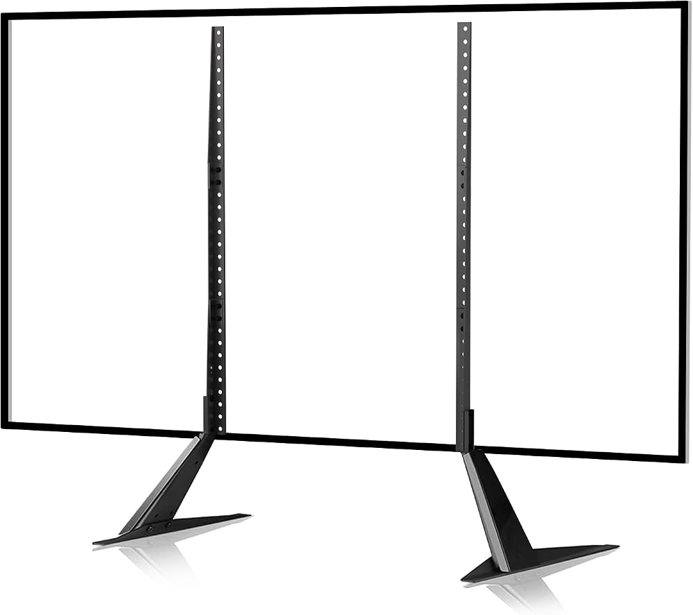 Suptek Universal TV Stand Base with 3 Height Adjustments 27-85 Inch