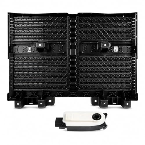 68425775AD Front Radiator Shutter Assembly with Motor Compatible with 2022-2025 Jeep Wagoneer Grand…