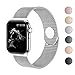 Cocos Compatible with Apple Watch Band 38mm 40mm 42mm 44mm,Stainless Steel Mesh Loop for iWatch Bands Women Men Series 4 3 2 1