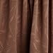 Lorraine Home Fashions Whitfield 52-inch by 18-inch Scalloped Valance, Chocolate