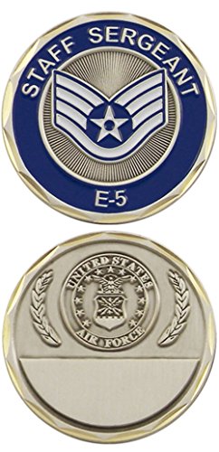 U.S. Air Force Staff Sergeant E-5 Challenge Coin