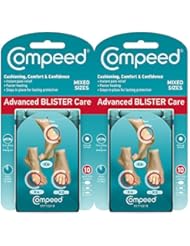 Compeed Advanced Blister Care Cushions 10 count mixed - 2 pack