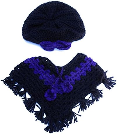 shawl with hat